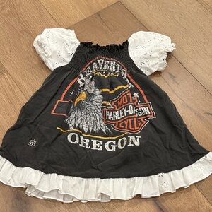 Harley-Davidson Kids Black and White Top